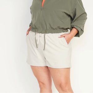 Old Navy High-Waisted PowerSoft Loose Shorts for Women 3” inseam Size XL